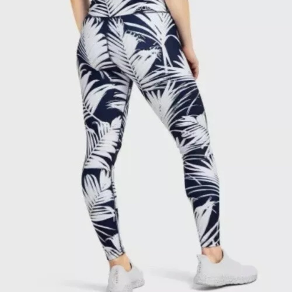 Soulcycle Retro Palm Leggings, M